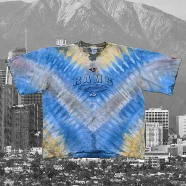 Reebok LA Rams tie-dye t-shirt
