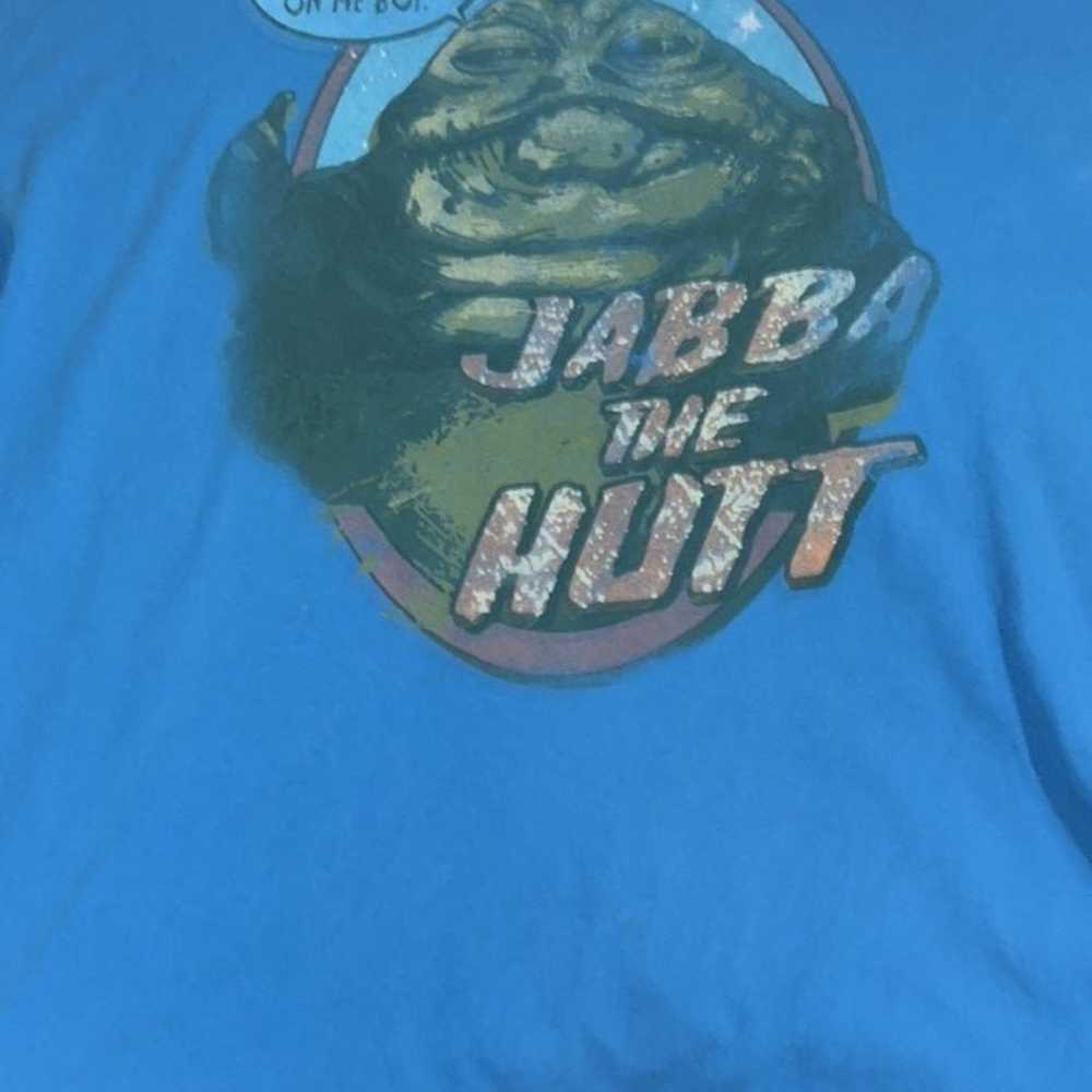 Vintage Jabba the Hut Star Wars T-Shirt (Rare) - image 2