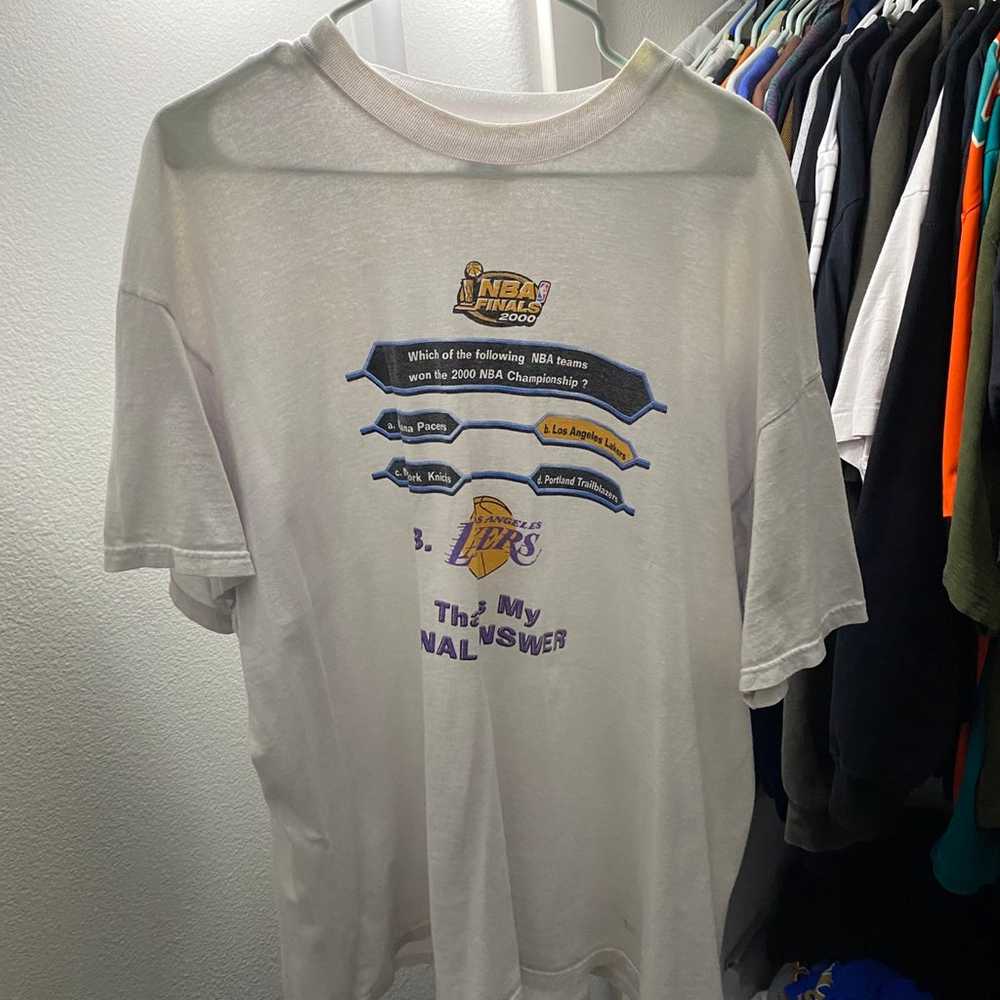Vintage Lakers Shirt - image 3
