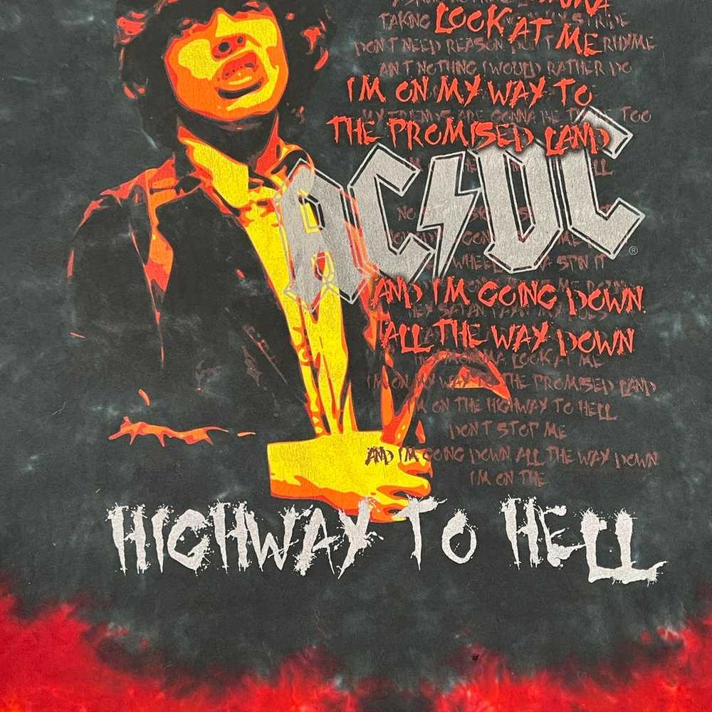 Vintage 2005 Liquid Blue ACDC Highway to Hell Y2K… - image 2