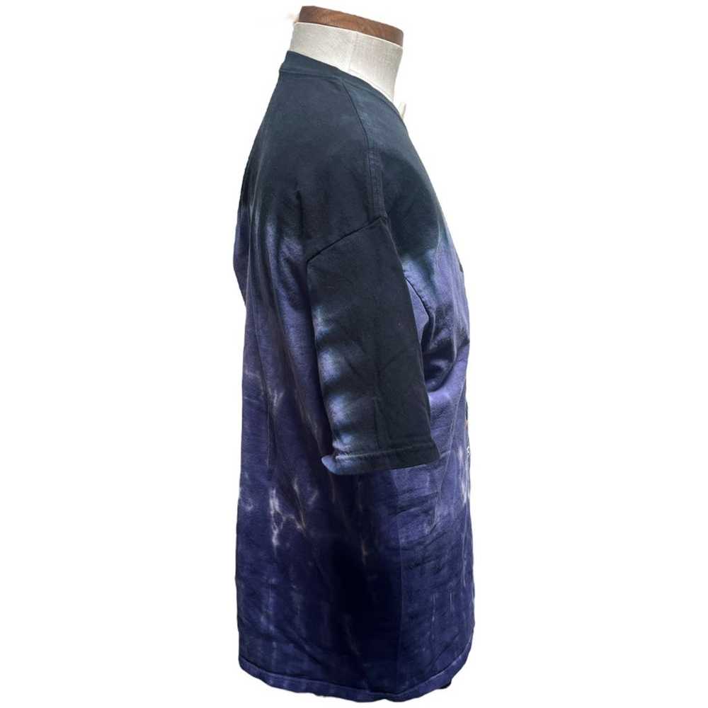 Kiss 2005 Liquid Blue Tie Dye Band T-Shirt Size 2… - image 2