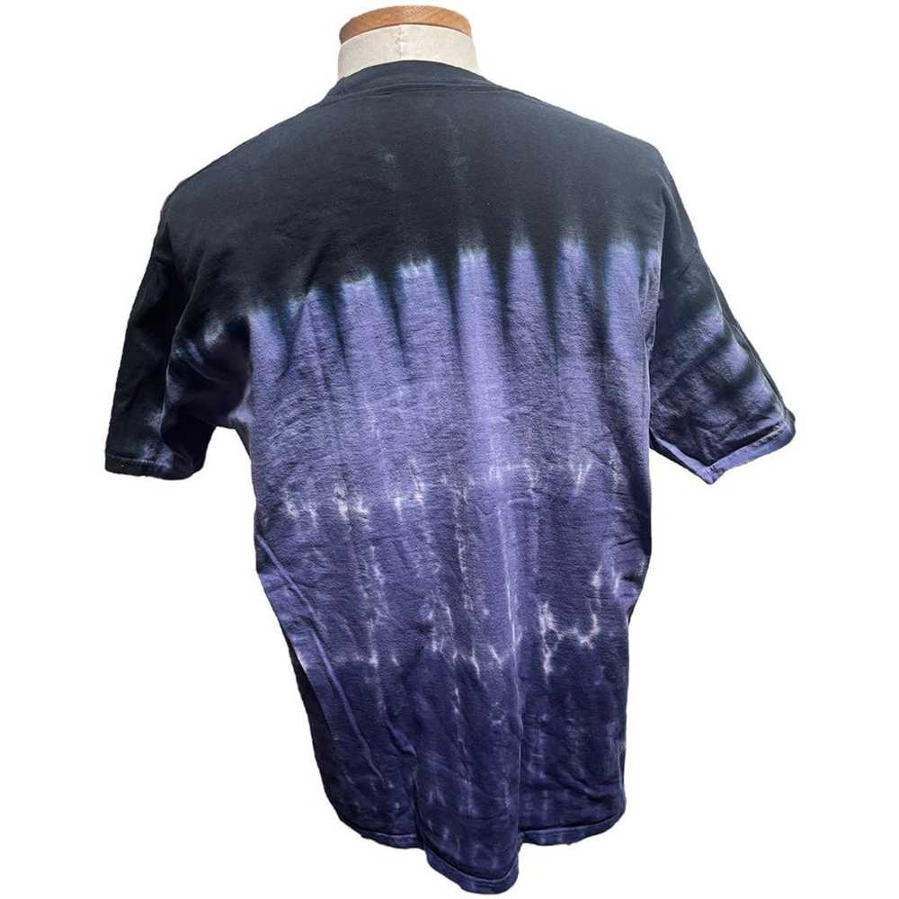 Kiss 2005 Liquid Blue Tie Dye Band T-Shirt Size 2… - image 3