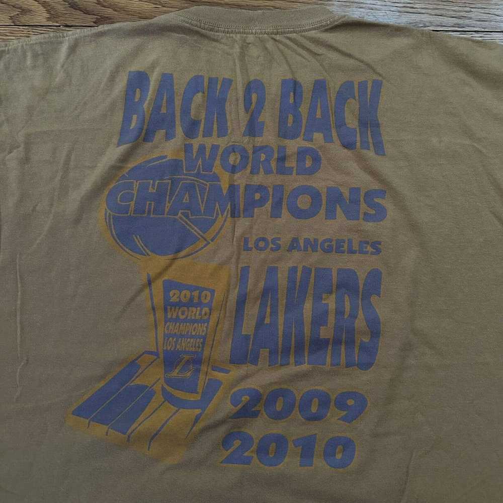 Vintage 2010 Los Angeles Lakers NBA Finals Champi… - image 2