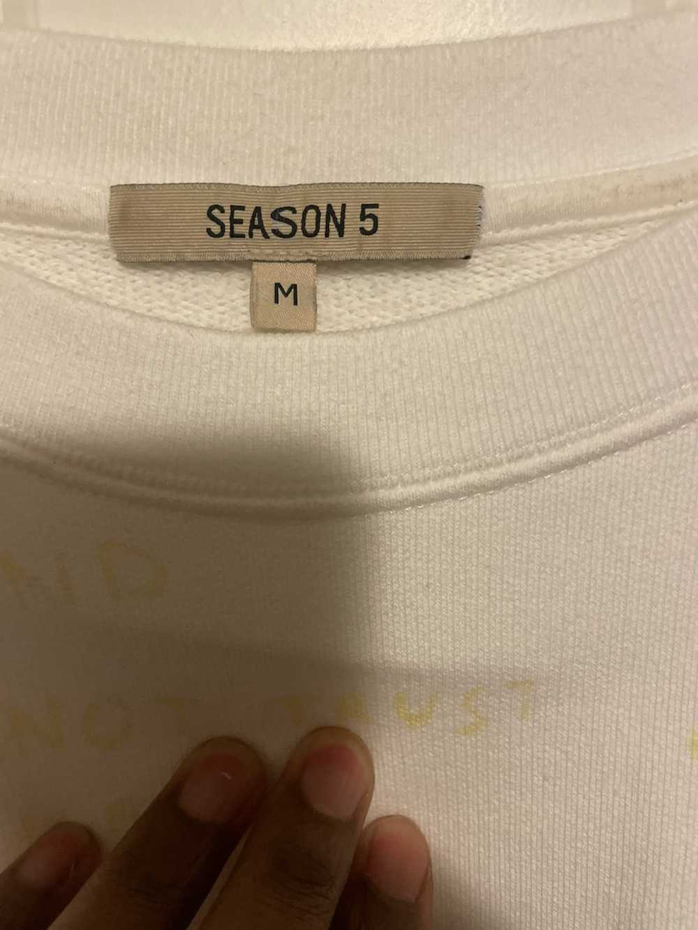 Yeezy Season Yeezy season 5 graffiti sweatshirt S… - image 2