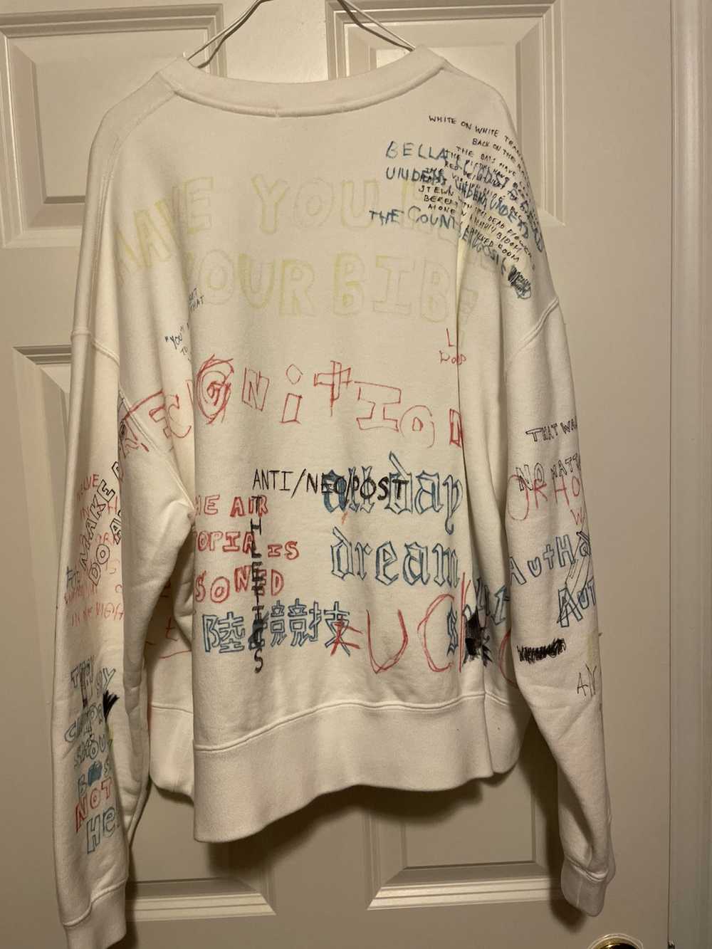 Yeezy Season Yeezy season 5 graffiti sweatshirt S… - image 6