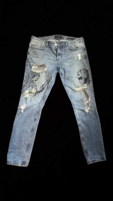 Vintage Akira custom jeans