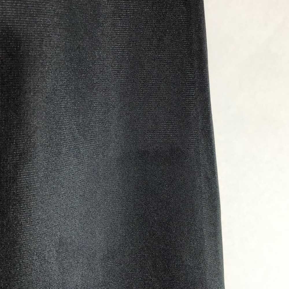 Vintage 1970s Black Half-Slip with Lace Trim, Lar… - image 3