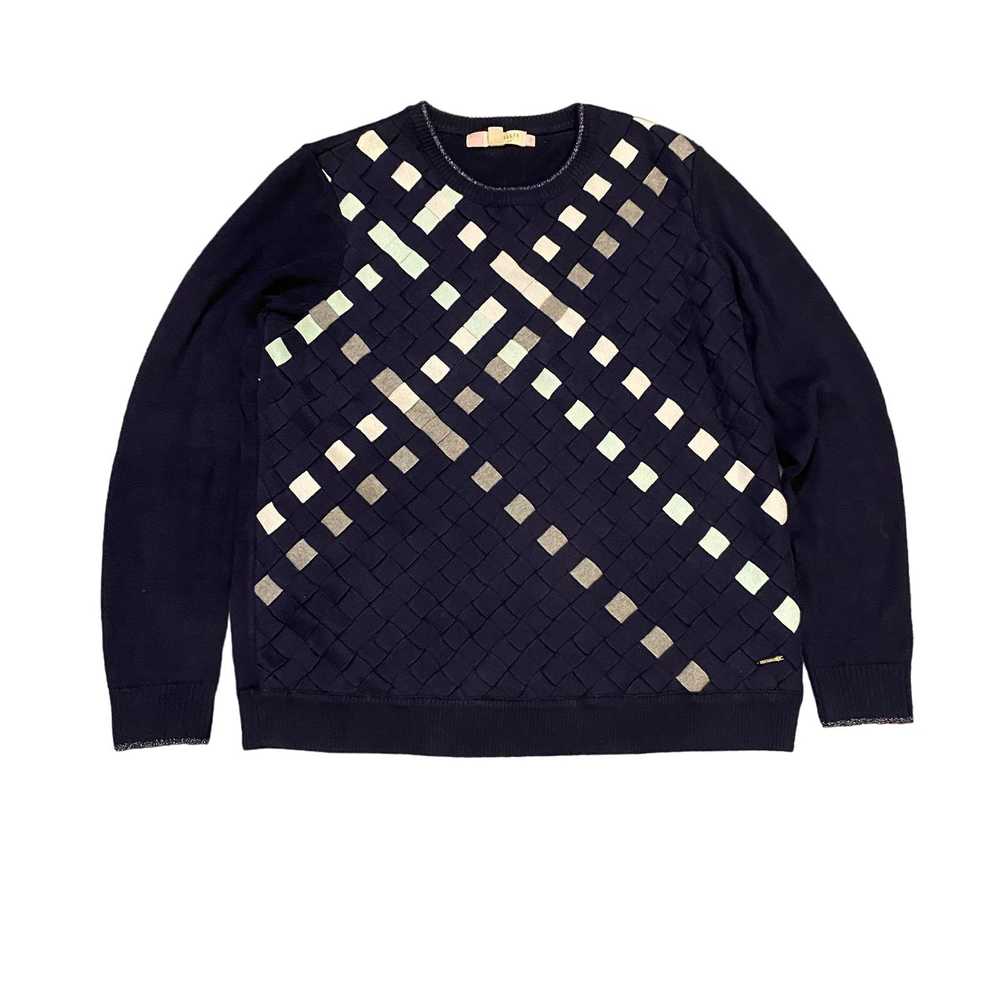 Ted Baker Ted Baker London Checker Weave Sweater … - image 1