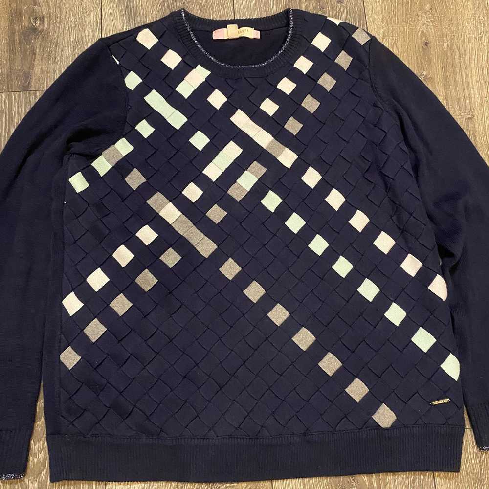 Ted Baker Ted Baker London Checker Weave Sweater … - image 2
