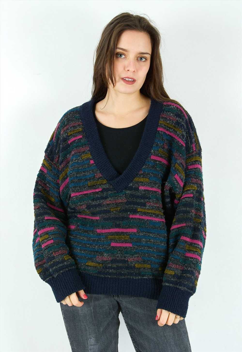 Nani Bon Wool Sweater Alpacca Pullover Mohair Jum… - image 1