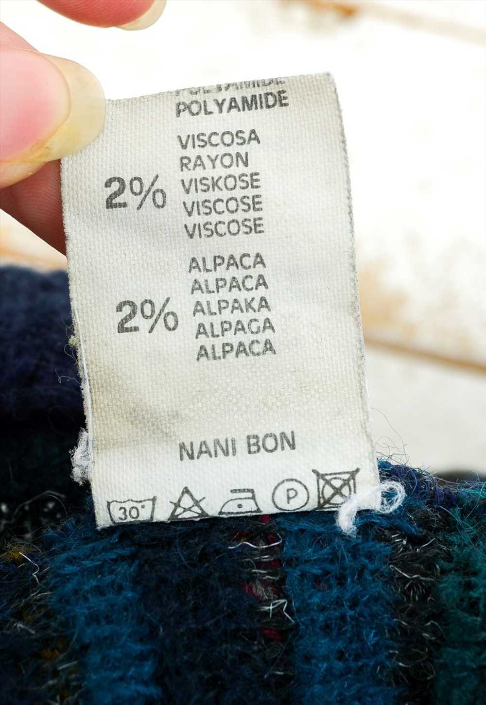 Nani Bon Wool Sweater Alpacca Pullover Mohair Jum… - image 5