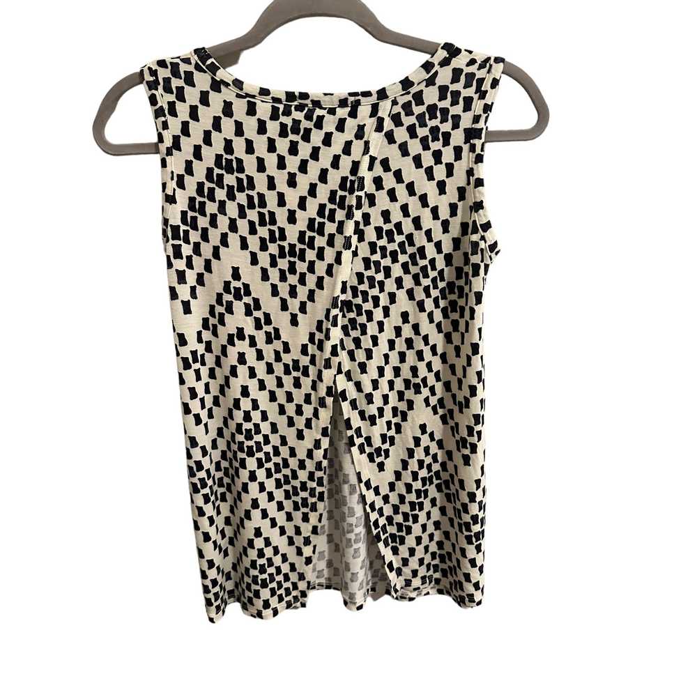 Other Loveappella Black Geometric Sleeveless Open… - image 2