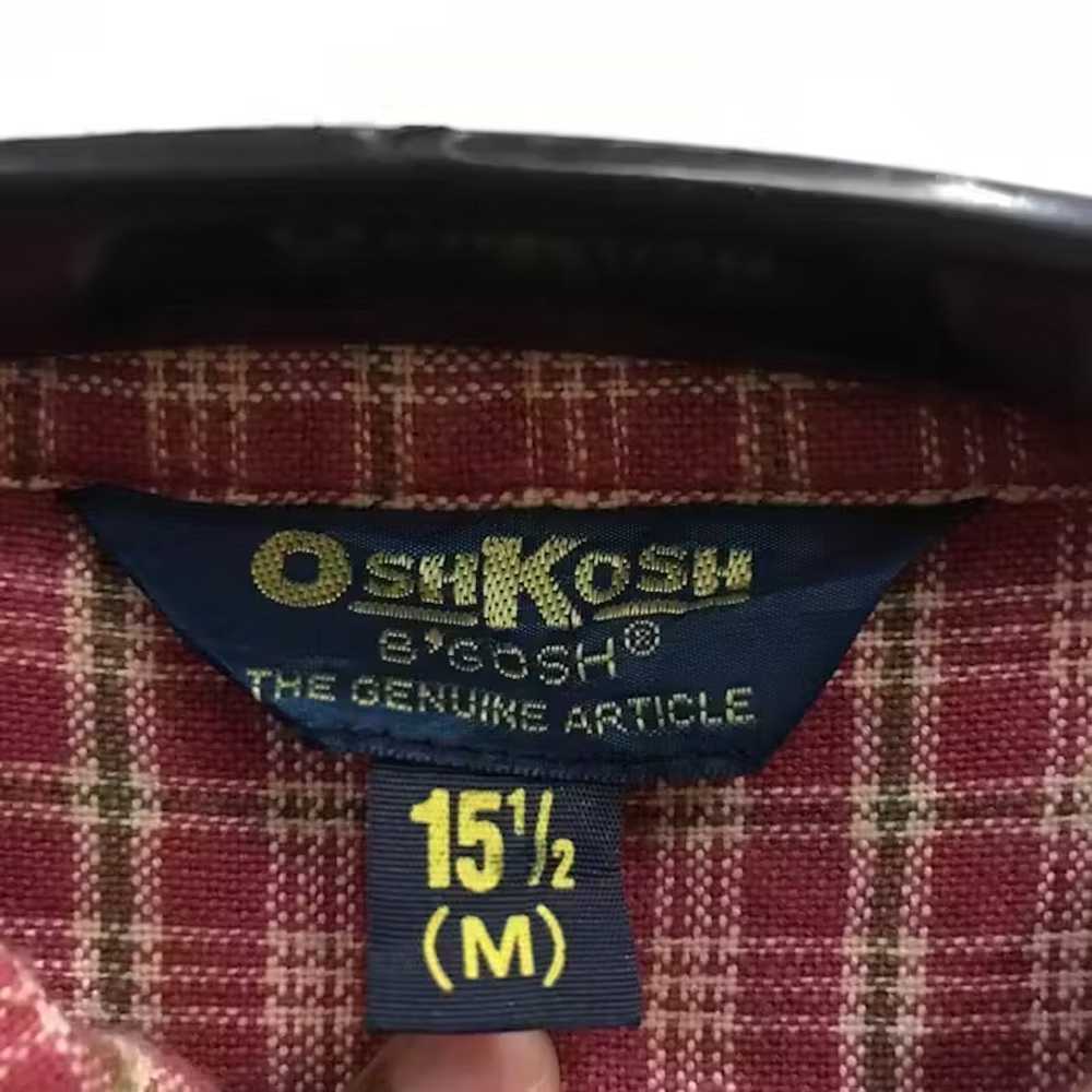 Flannel × Oshkosh × Vintage Vintage Oshkosh Butto… - image 4