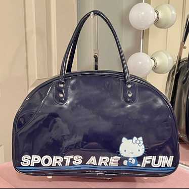 ULTRA RARE - Hello Kitty Navy Blue Sports Bag