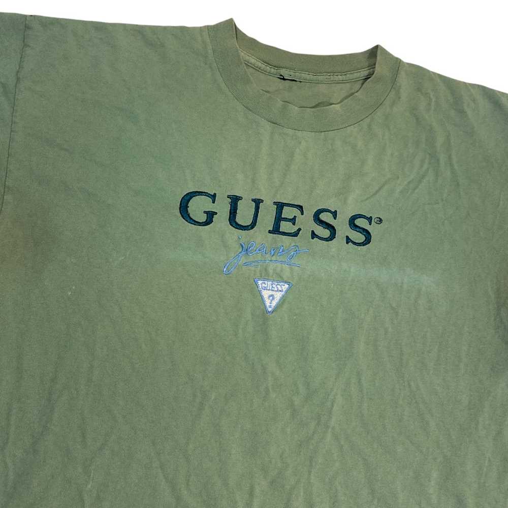 Guess × Streetwear × Vintage 90s Guess Jeans Tee - image 3