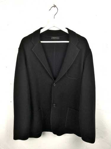 Prada Prada Milano Black Wool Cashmere Knitted Bla