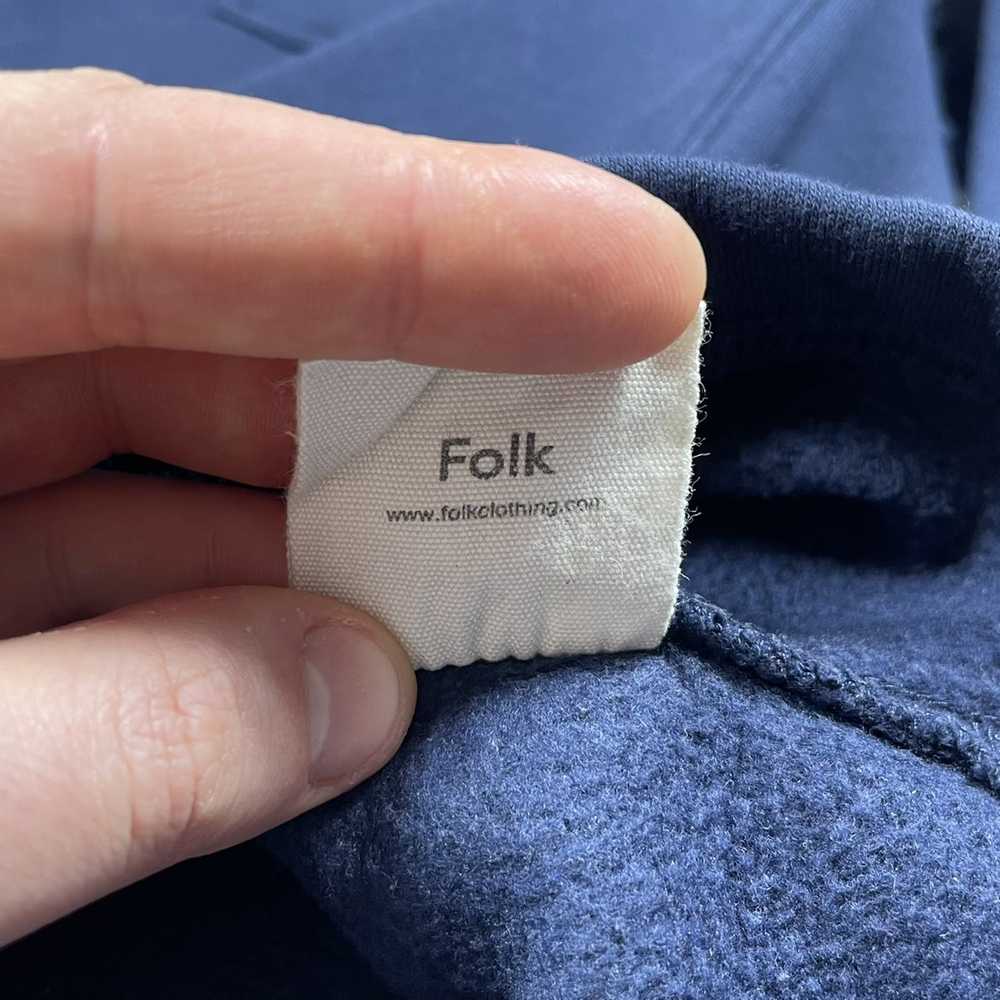 Folk Folk 1/3 Zip Sweatshirt Sweater - image 9