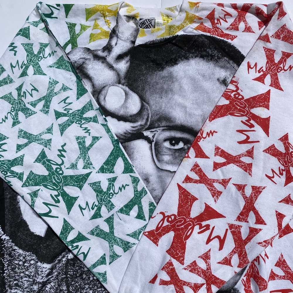 Malcolm X × Streetwear × Vintage Vintage 1990s Ma… - image 3