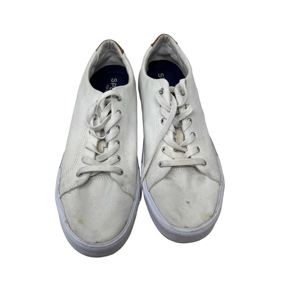 Sperry Sperry Striper II Llt White Canvas Mens 10… - image 2