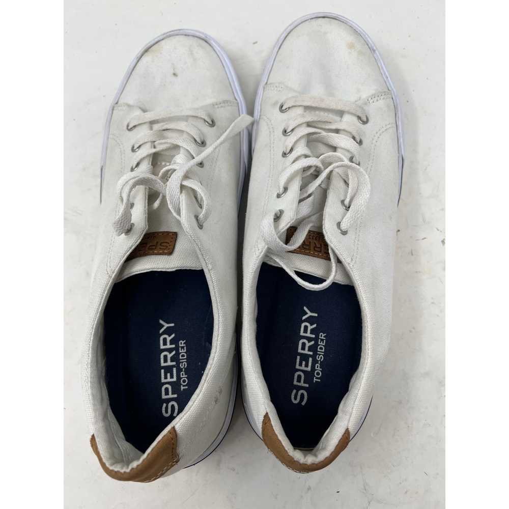 Sperry Sperry Striper II Llt White Canvas Mens 10… - image 7