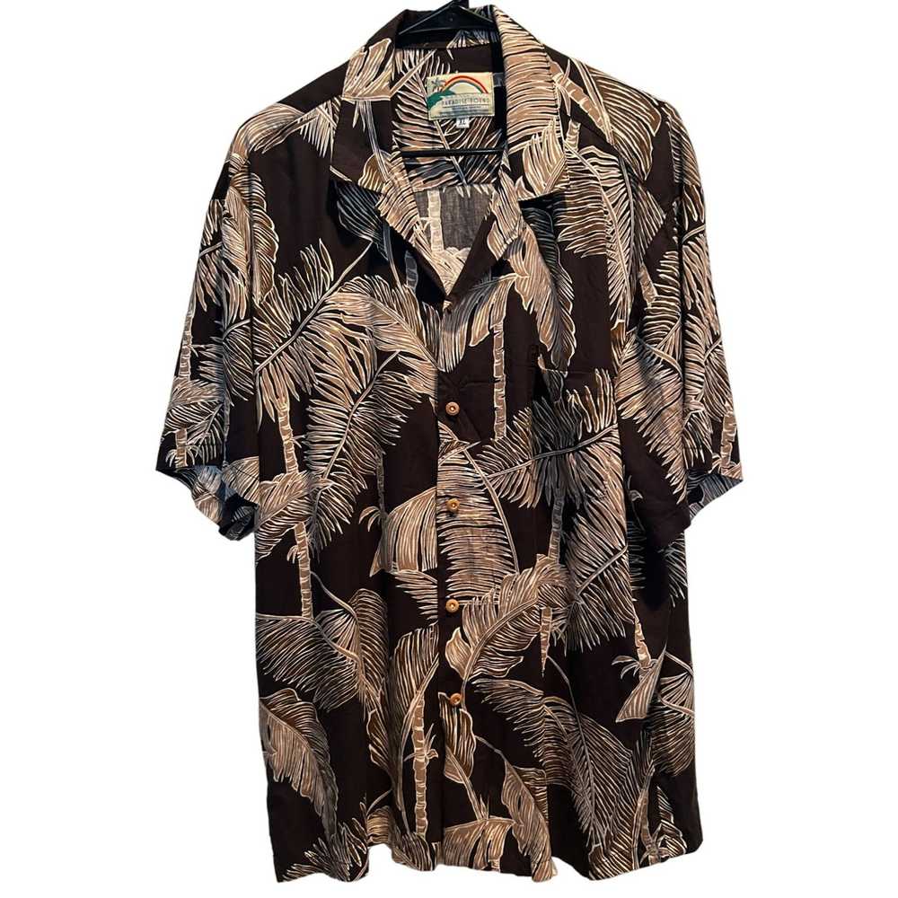 Paradise Found Paradise Found Hawaiian Shirt XL, … - image 1