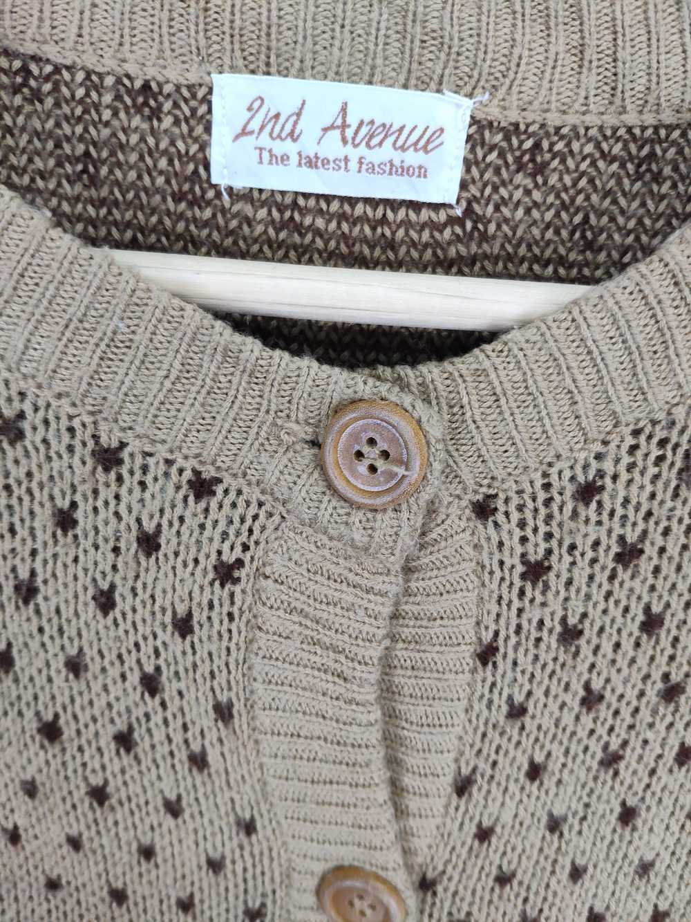 Aran Isles Knitwear × Cardigan × Japanese Brand V… - image 7