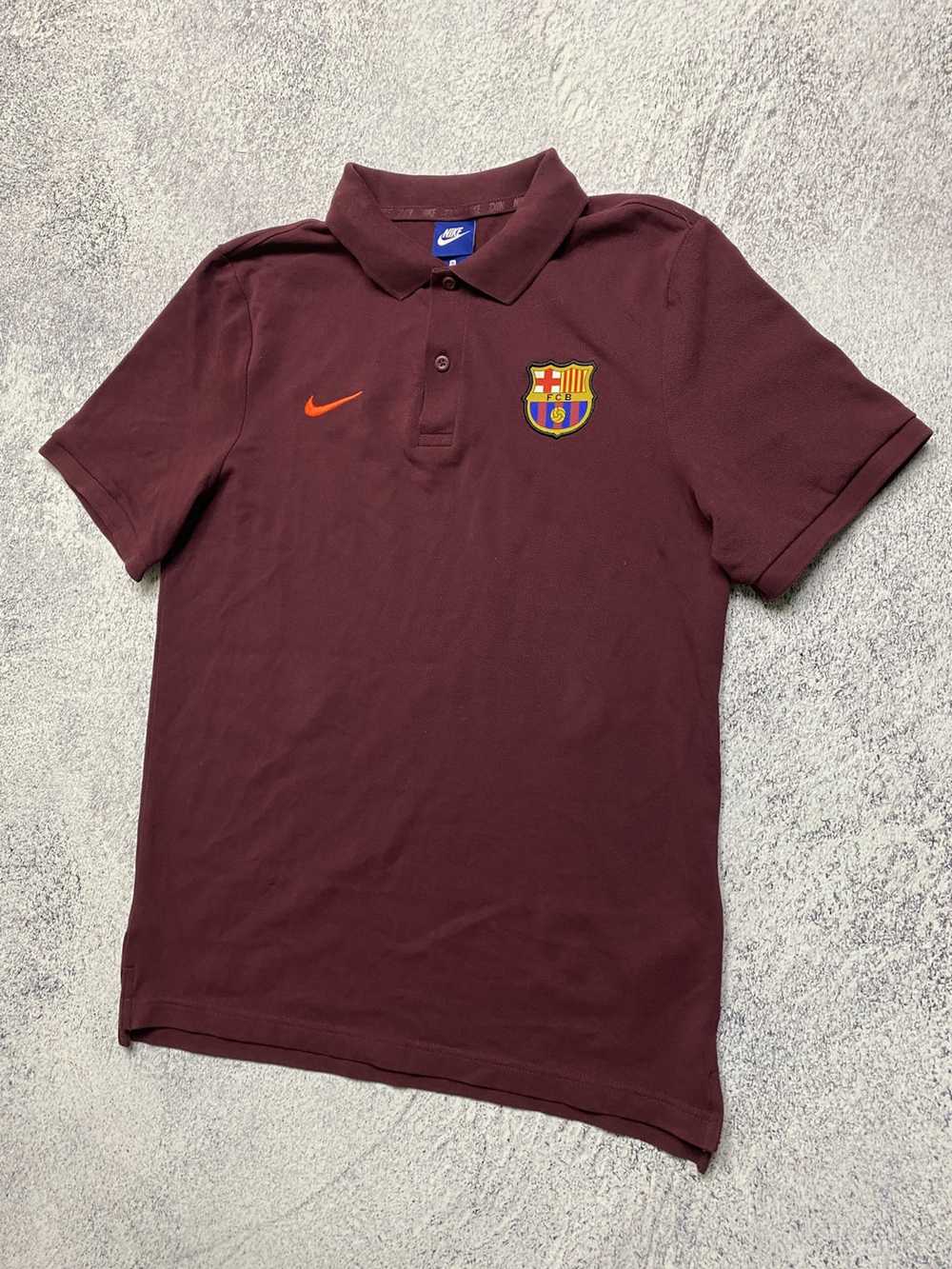 Nike × Soccer Jersey × Vintage Nike Team Barcelon… - image 2