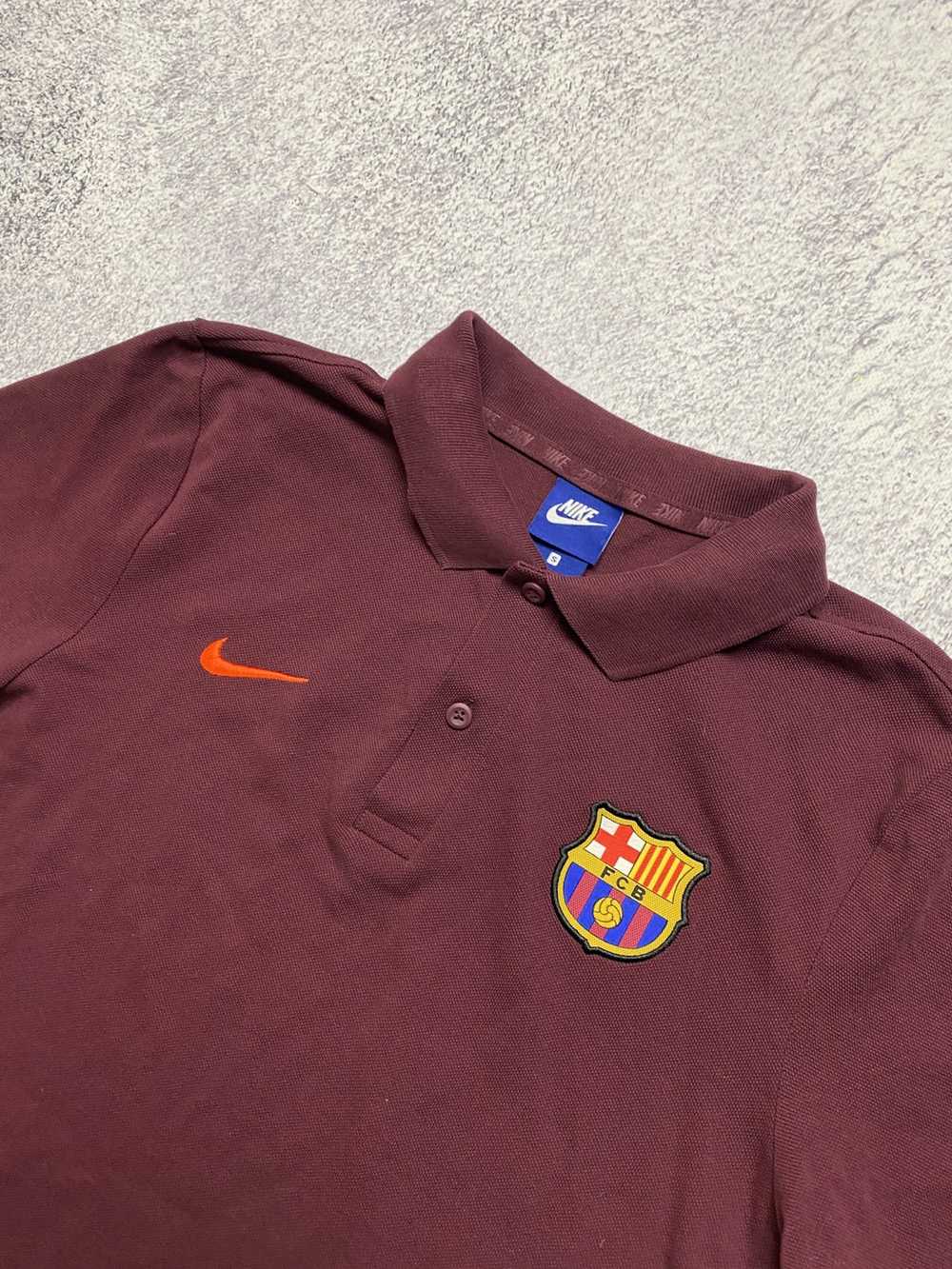 Nike × Soccer Jersey × Vintage Nike Team Barcelon… - image 4
