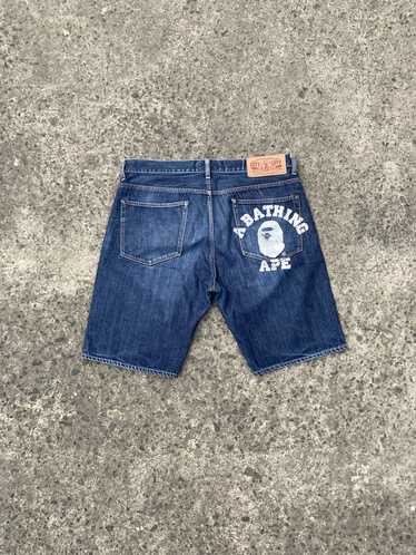 Bape bape denim shorts - Gem