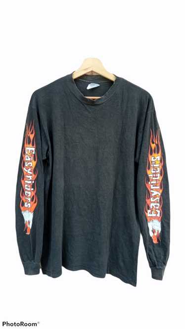 1995 Easyriders Magazine Saloon Harley Davidson Black T-shirt Size 2X Made  in U.S.A. -  Canada