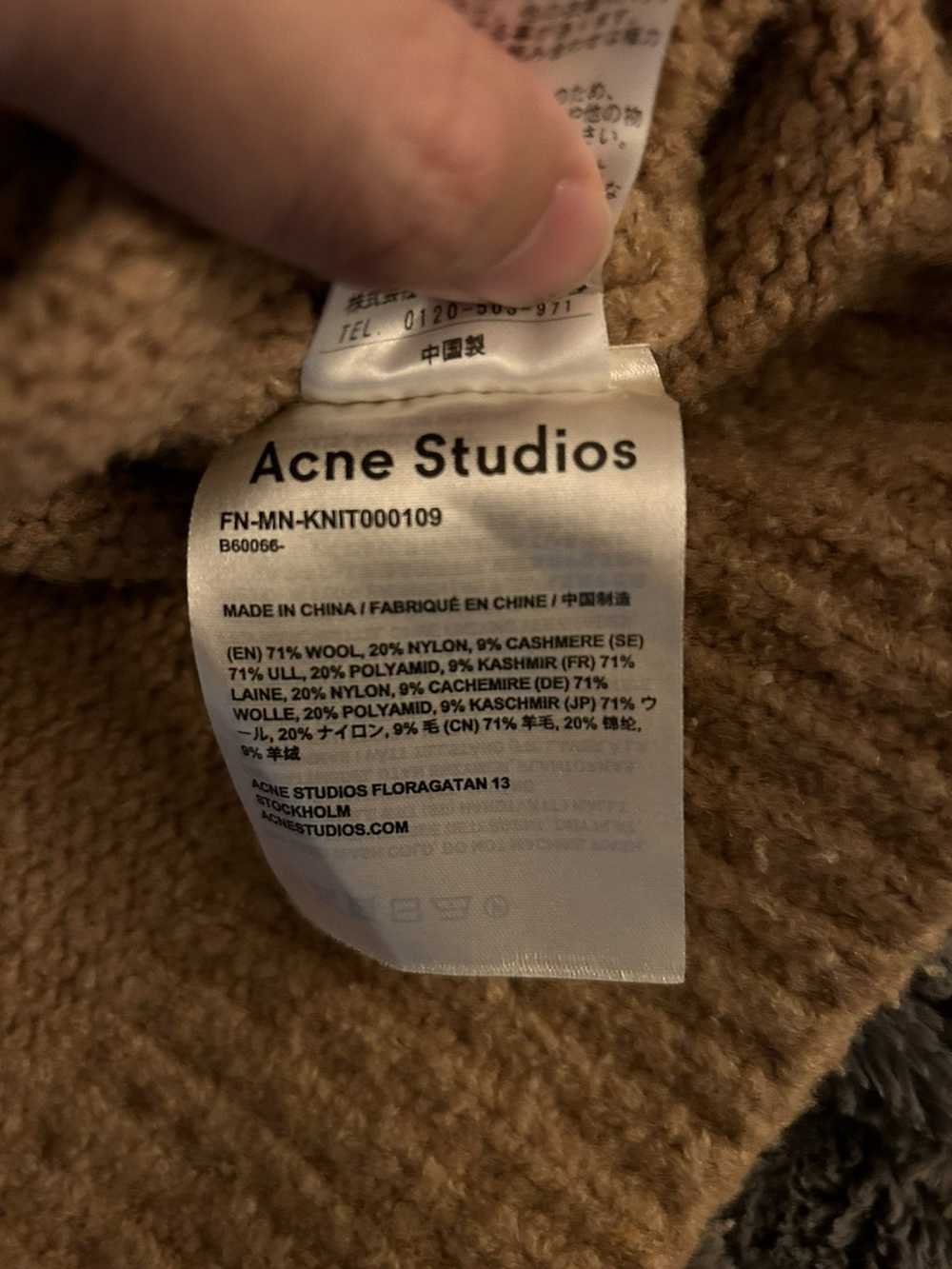 Acne Studios Acne Studios Wool Cashmere Blend Swe… - image 4