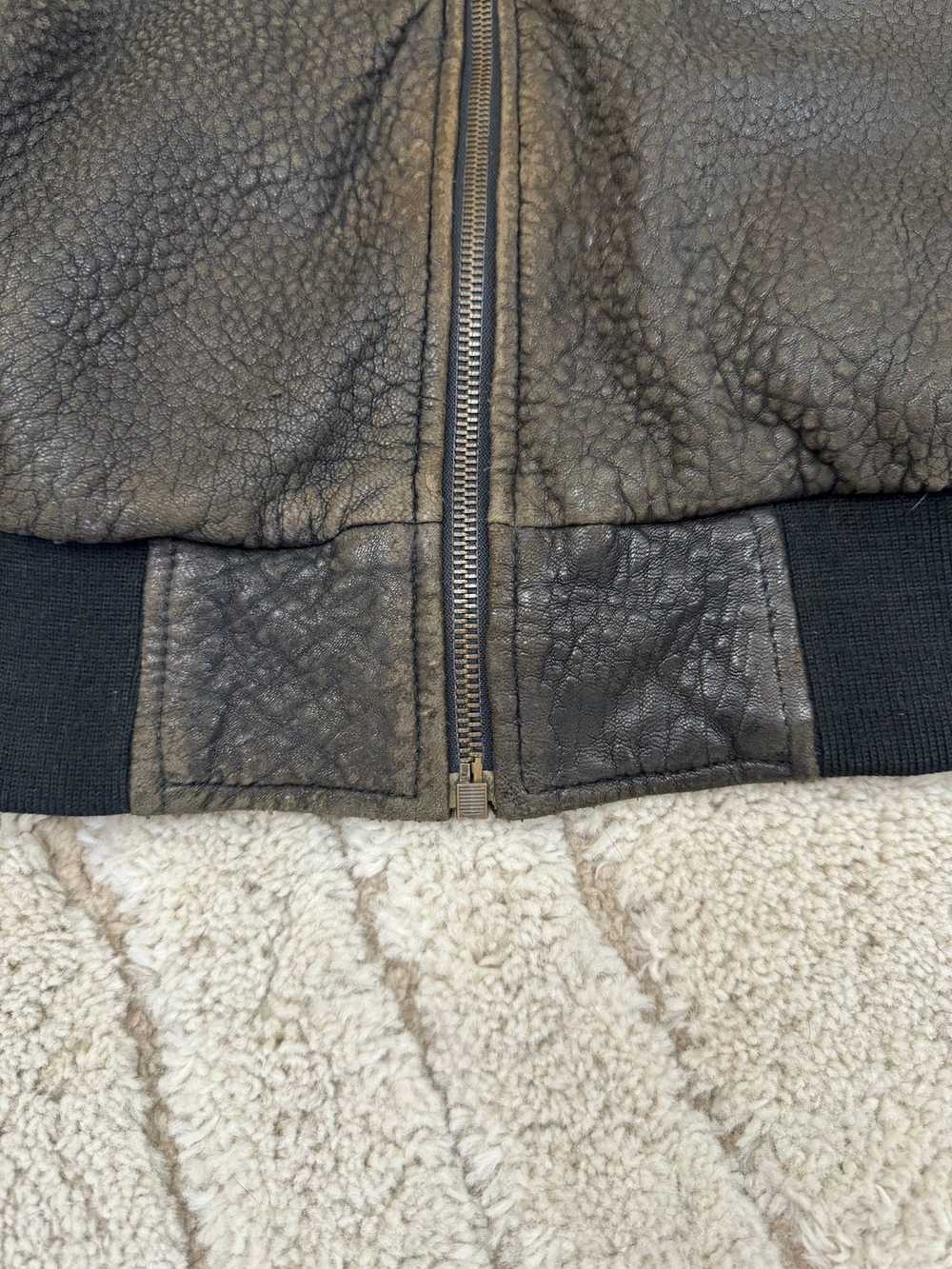 Balenciaga 1980s Balenciaga Cropped Grain Leather… - image 5