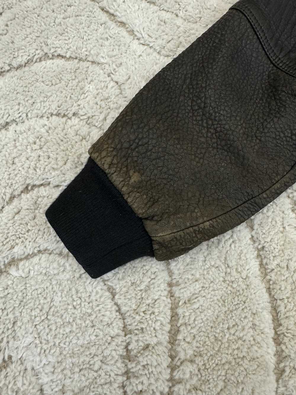 Balenciaga 1980s Balenciaga Cropped Grain Leather… - image 7