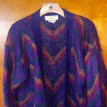 Collections by Michelle Stuart hand knit Mohair b… - image 1