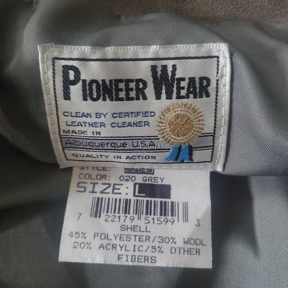 Vintage Pioneer Wear Suede Fringe Jacket - image 4