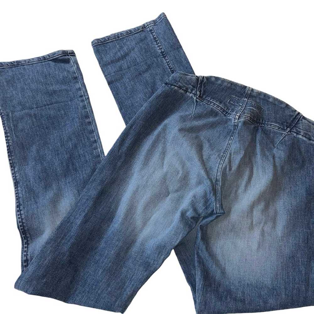Sz. 28 Diesel Zip Fly Straight Leg Jeans Womens Y… - image 10