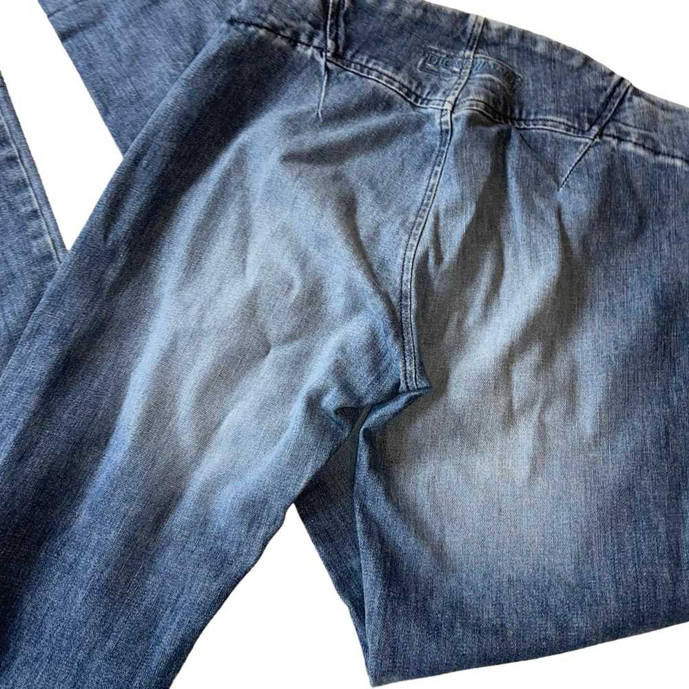 Sz. 28 Diesel Zip Fly Straight Leg Jeans Womens Y… - image 11