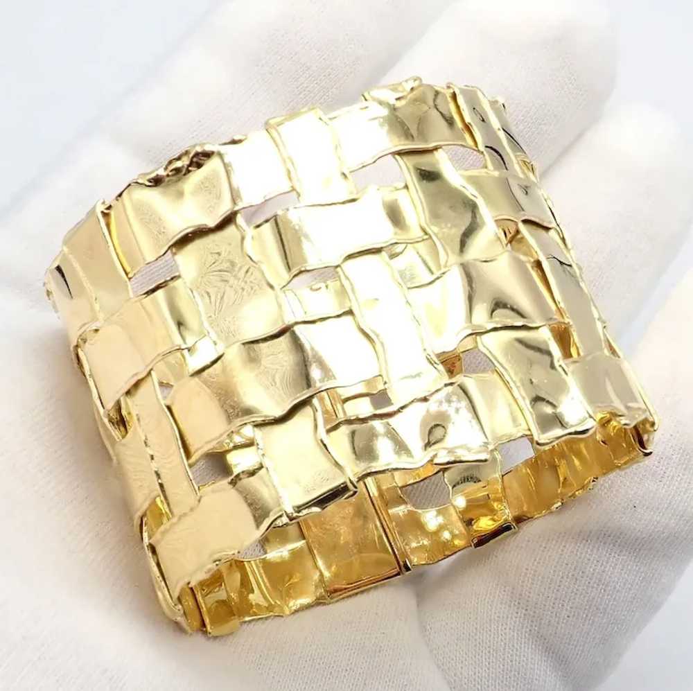 Authentic! Vintage Tiffany & Co 18k Yellow Gold B… - image 6