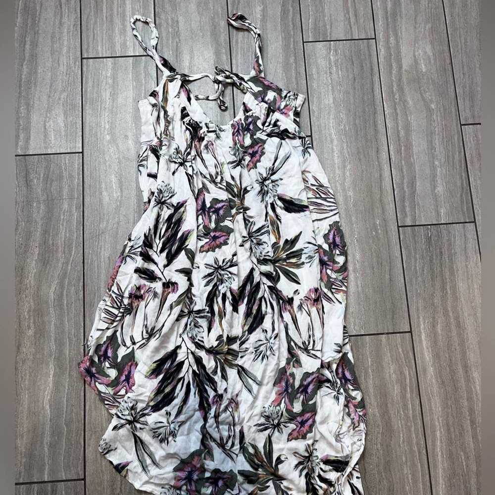 O'Neill White Floral Tank beach dress - Medium - image 3