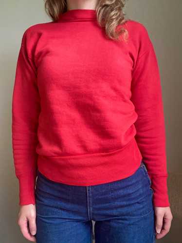 1960s Brent Red Sweatshirt