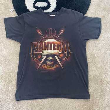 Vintage 90s Pantera All Over Print T-Shirt XL Very R… - Gem