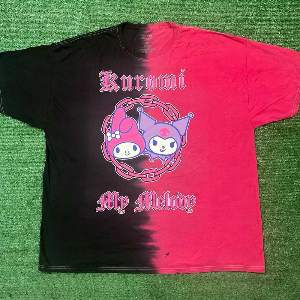 Kuromi X My Melody T-shirt Sz 3XL - image 1