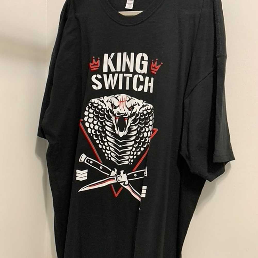 All Elite Wrestling King Switch Jay White T-Shirt… - image 1