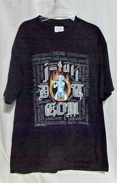 80s JETHRO TULL バンドT ブラック ビンテージ USA製 jethro tull t shirt - Gem
