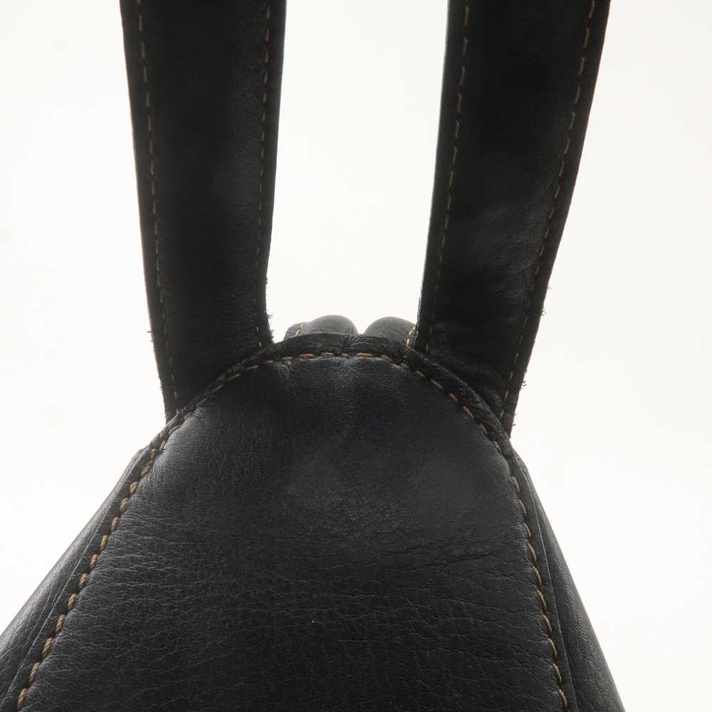 LOEWE Leather Anton BackPack Back Pack Bag Black - image 11