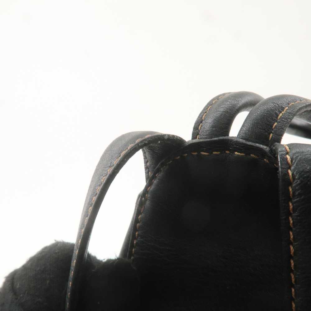 LOEWE Leather Anton BackPack Back Pack Bag Black - image 12