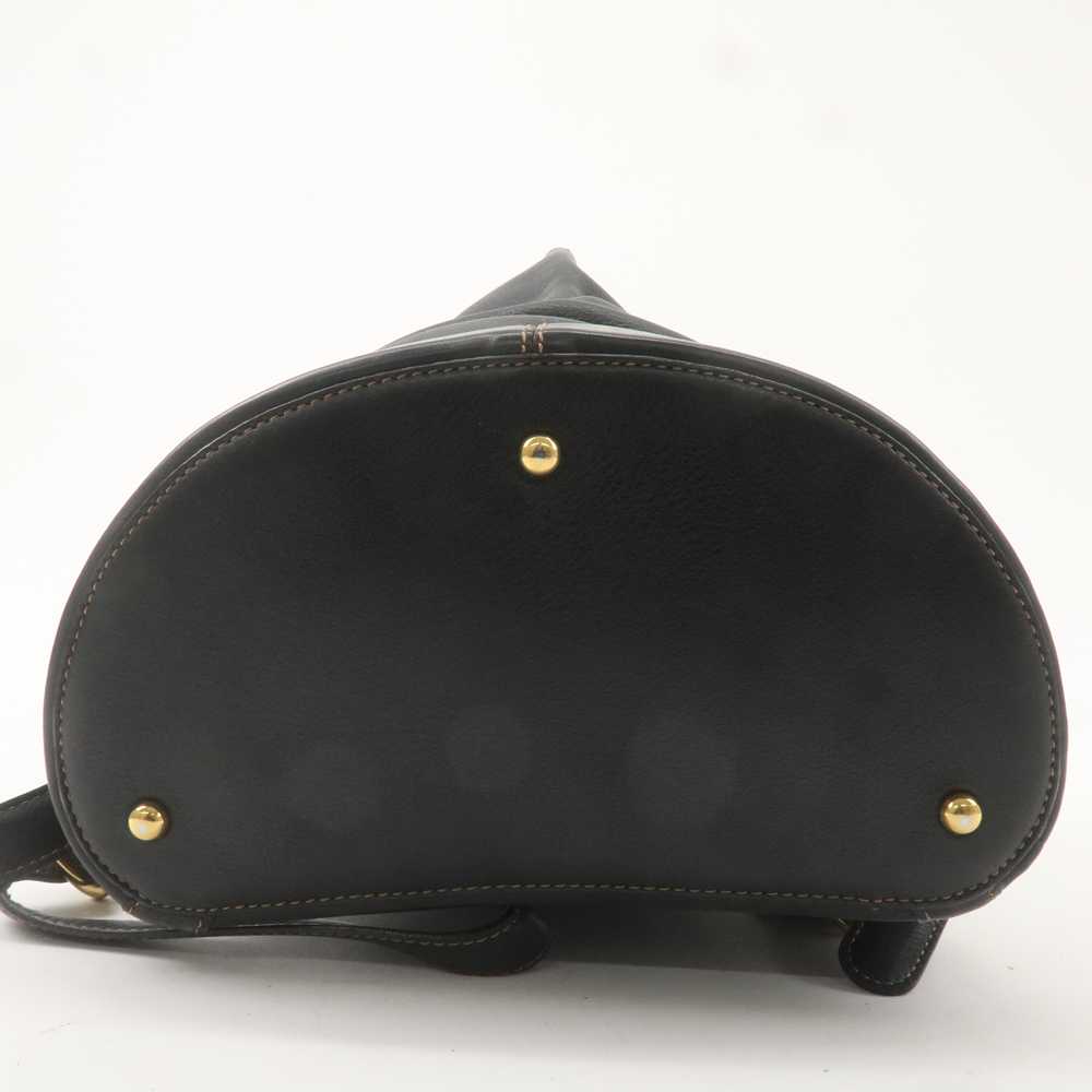 LOEWE Leather Anton BackPack Back Pack Bag Black - image 7