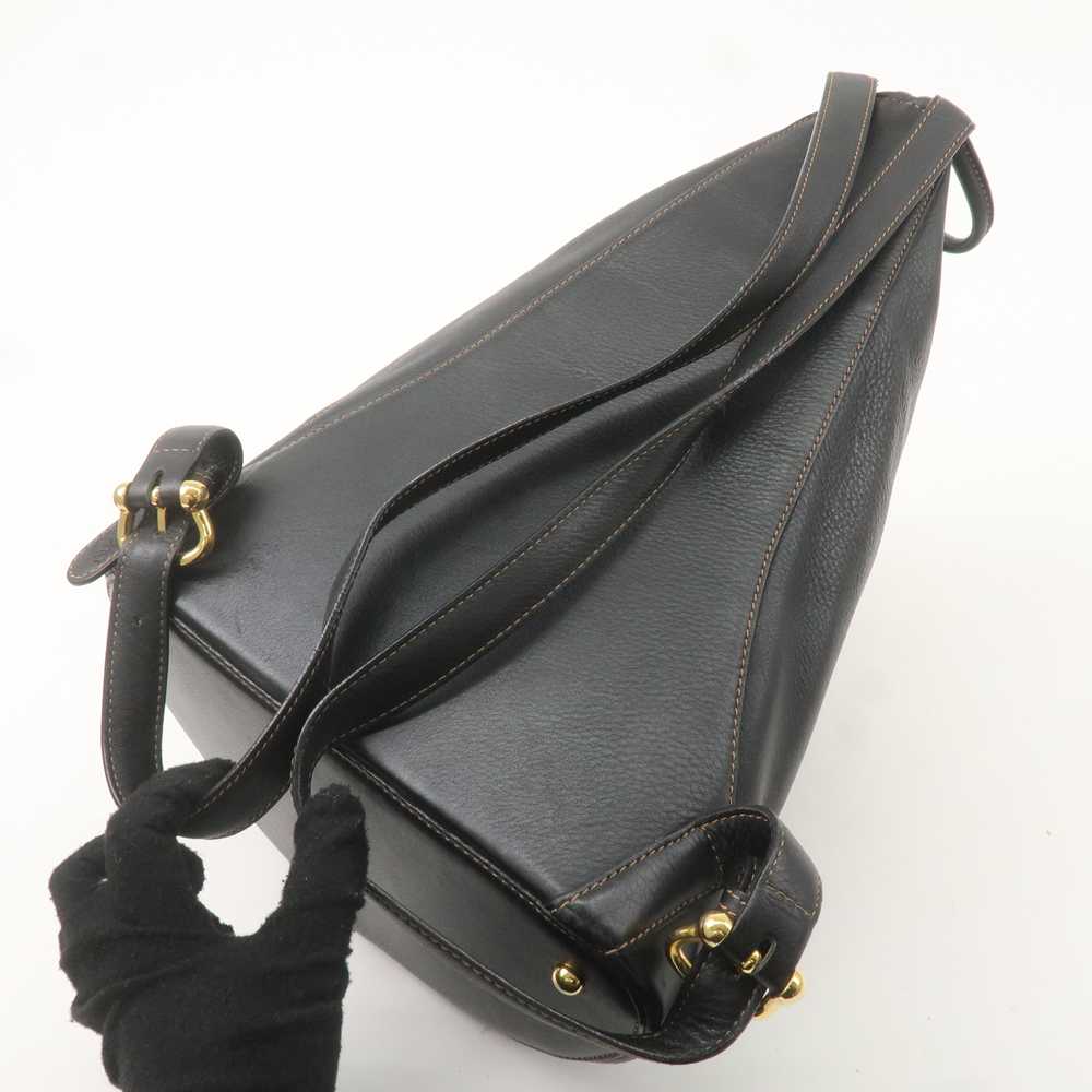 LOEWE Leather Anton BackPack Back Pack Bag Black - image 8