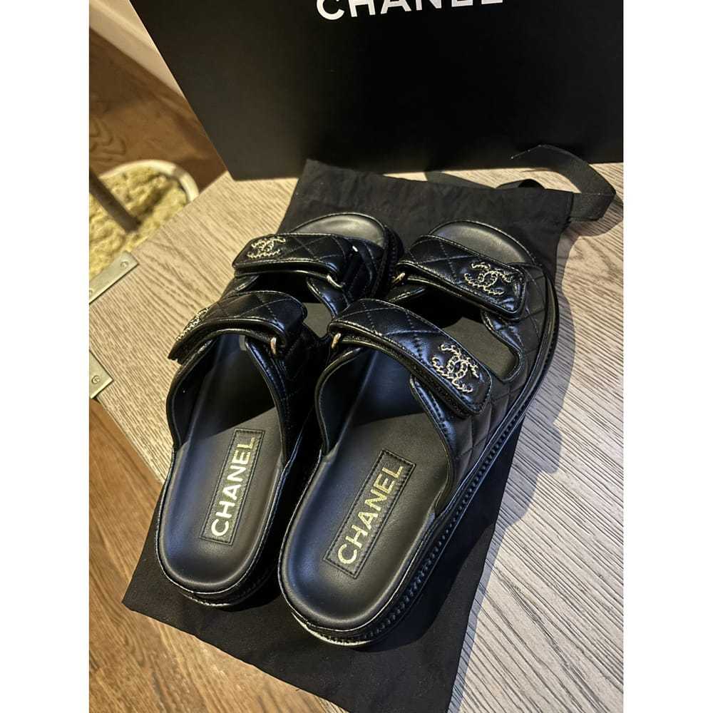 Chanel Dad Sandals leather sandal - image 5