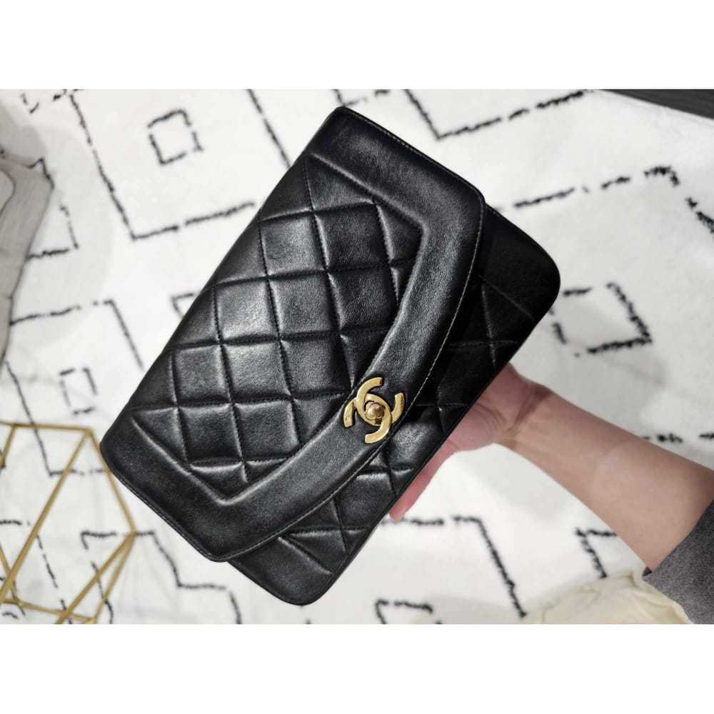Chanel Diana leather handbag - image 7